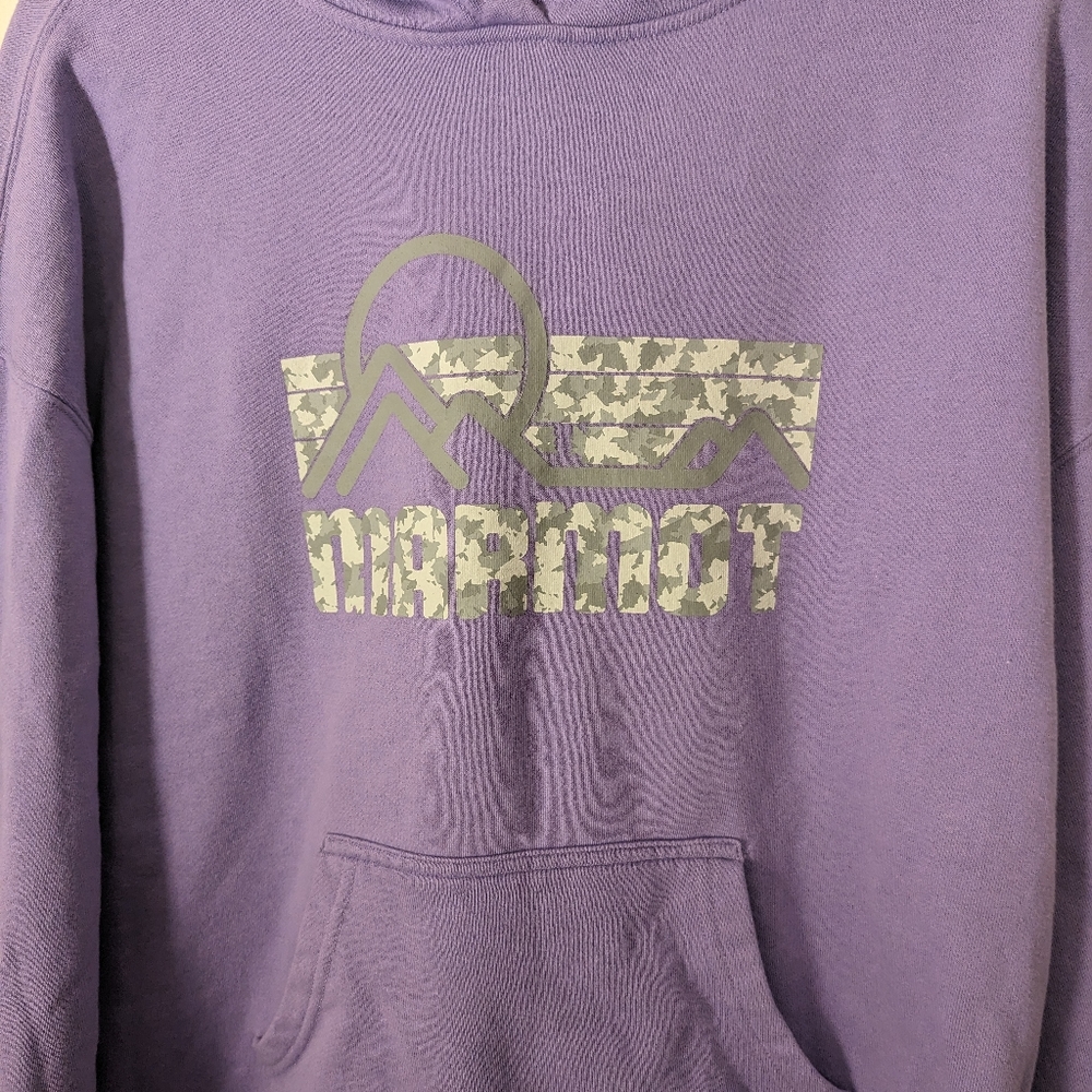 Marmot Purple Hoodie